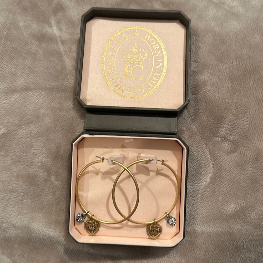 Juicy Couture Hoop Earrings